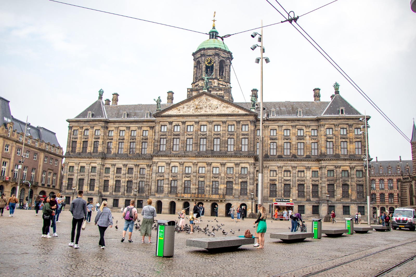 Royal Palace Amsterdam in the Netherlands