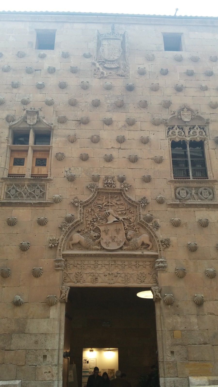 Casa de las Conchas in Salamanca, Spain