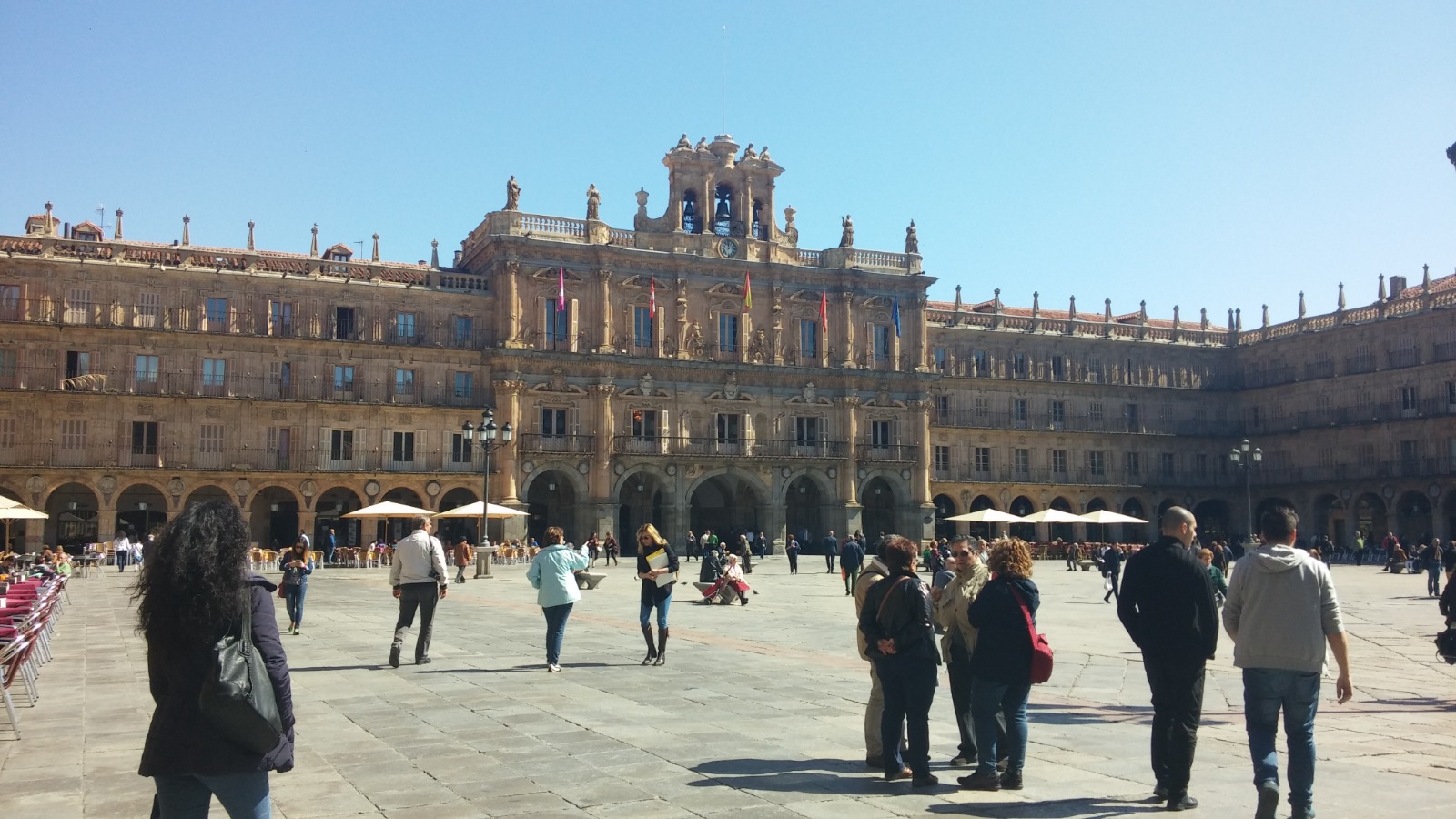 Plaza Mayor in Salamanca, Spain