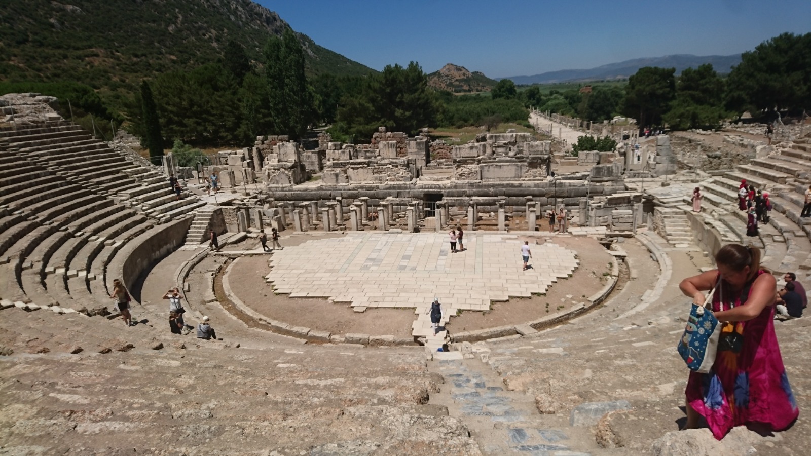 Theatre of Ephesus in Turkey