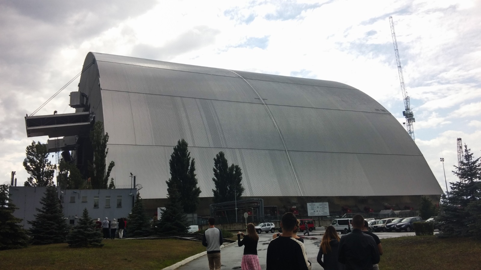 New Safe Confinement structure at Chernobyl in Ukraine