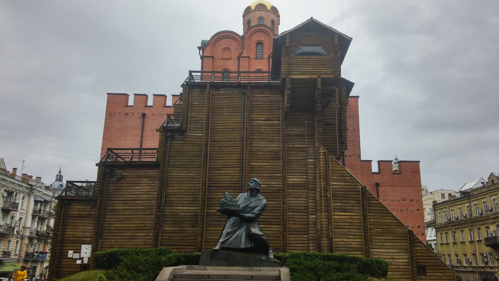 Golden Gate Zoloti Vorota in Kyiv, Ukraine