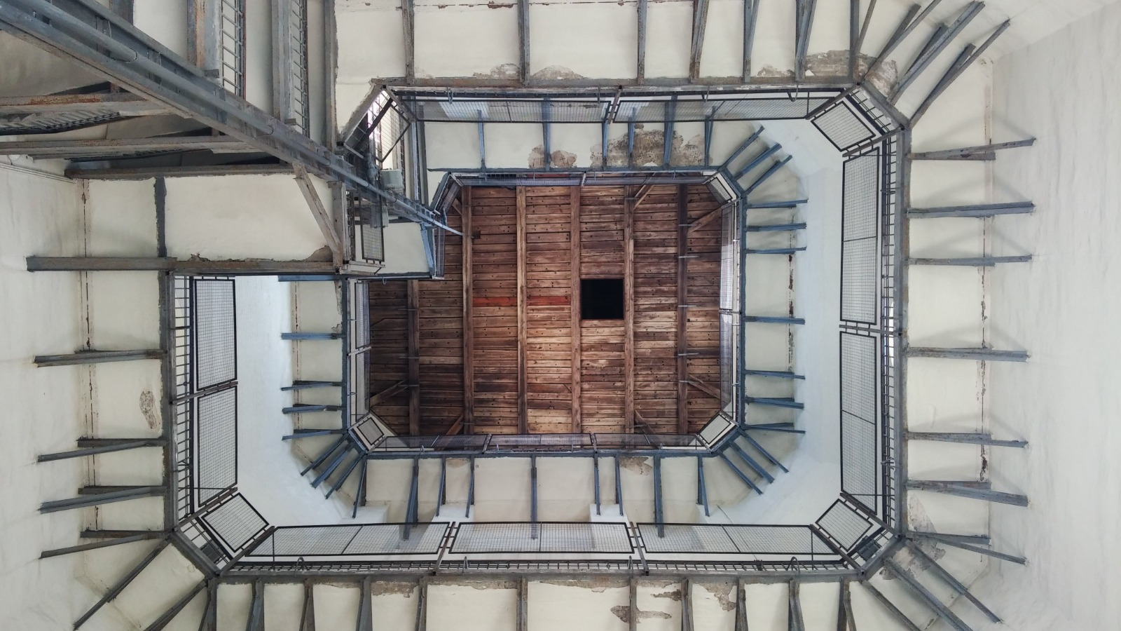 Inside the Bell Tower shaft at Kyiv Pechersk Lavra, Ukraine