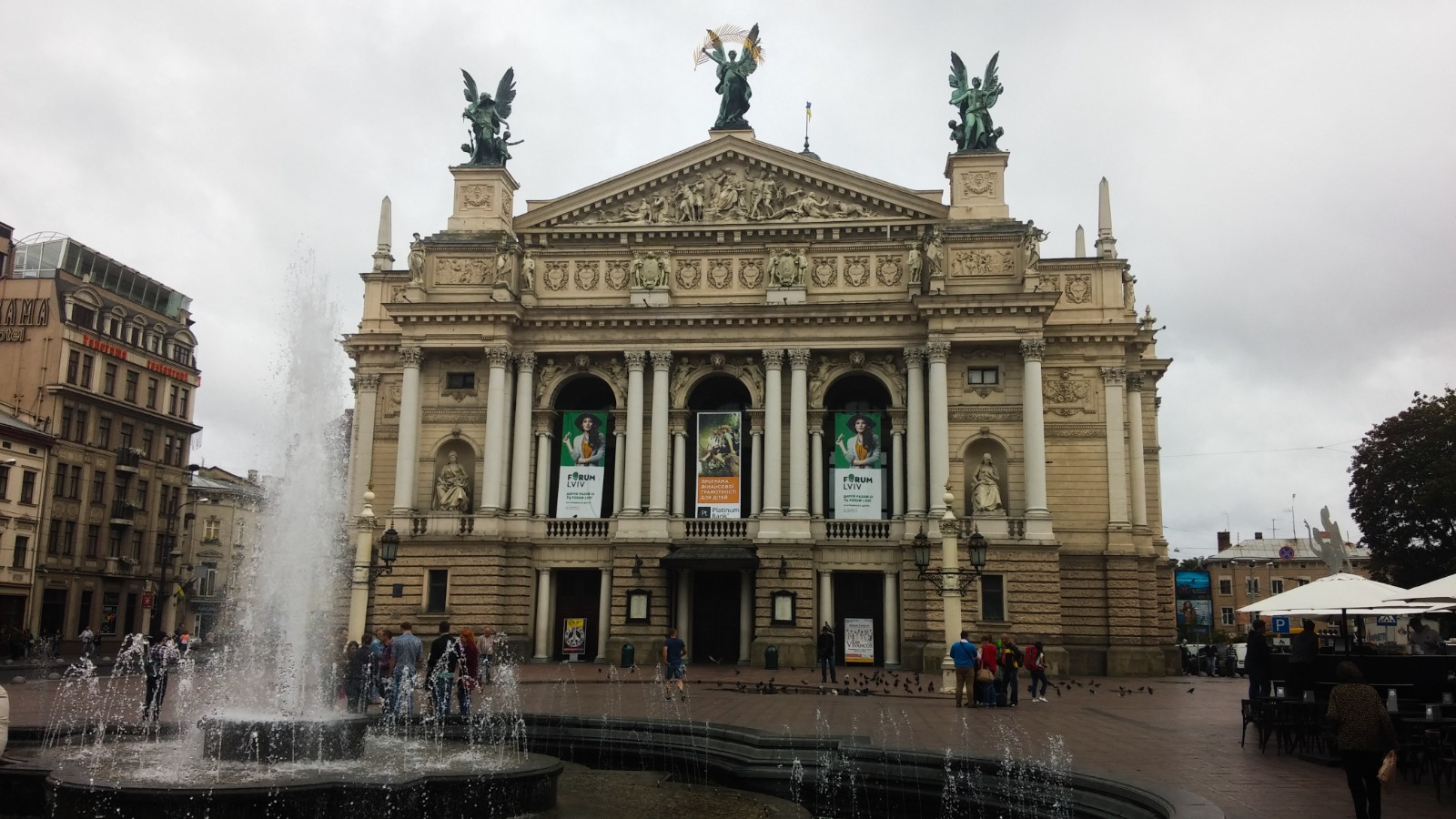 Lviv National Opera and Ballet Theatre in Ukraine